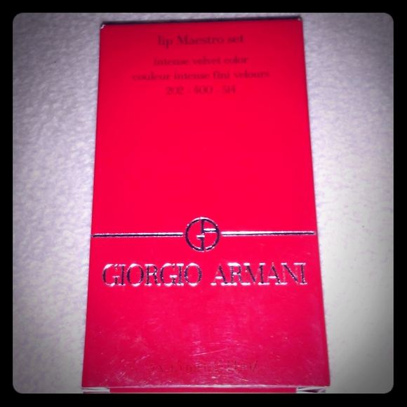 Giorgio Armani Other - NIB Giorgio Armani Lip Maestro Set